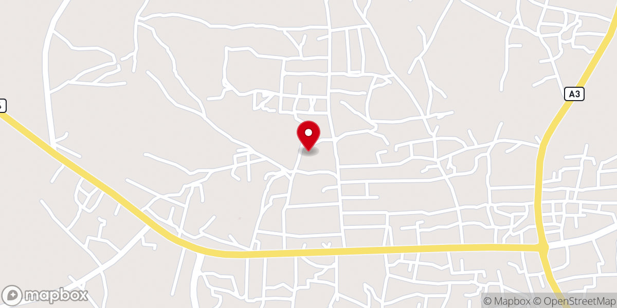 Map showing location of ECWA II Akwanga