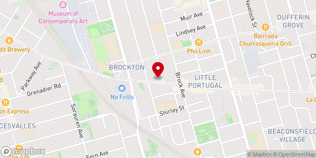 Map showing location of St. Helen's Parish