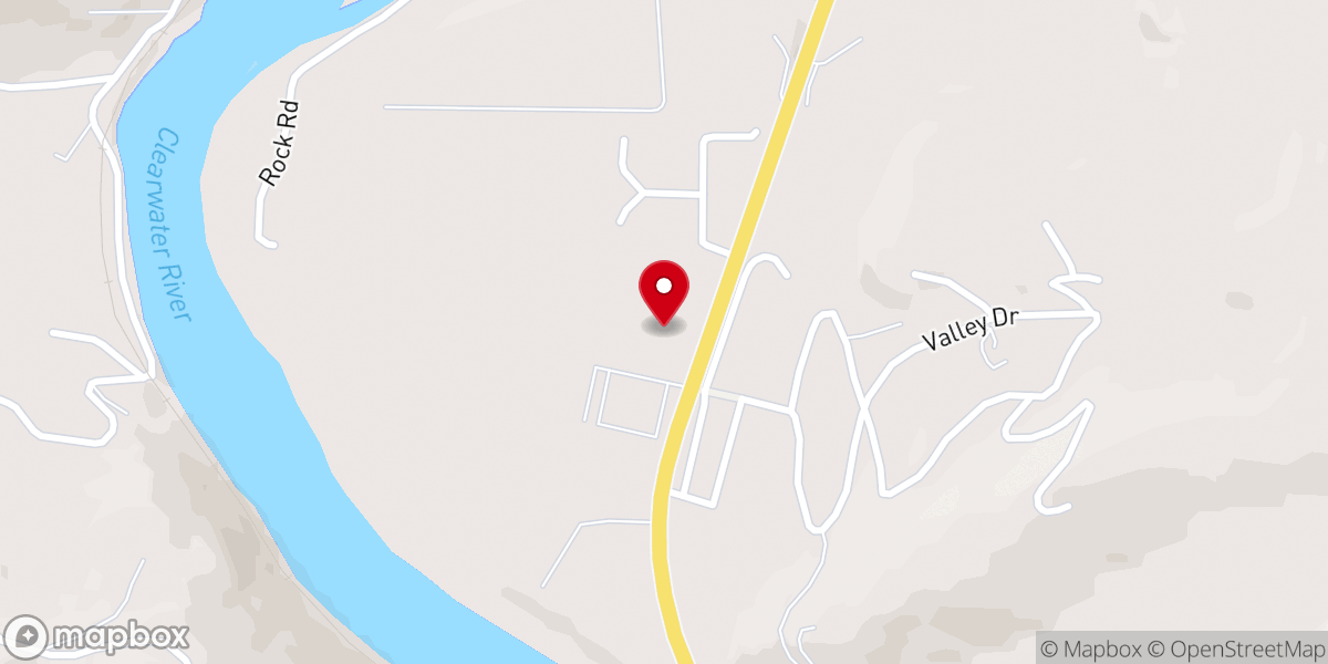 Map showing location of The Life Center