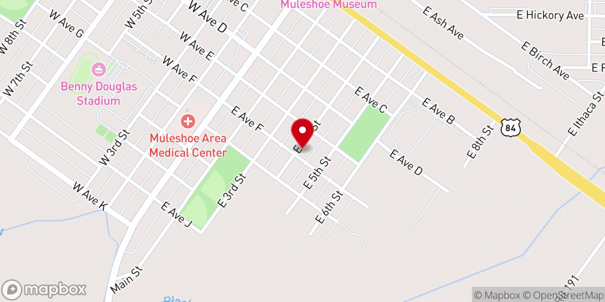Map showing location of IGLESIA EVANGELICA NUEVA JERUSALEN