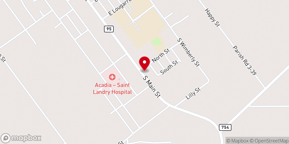 Map showing location of Point Church
