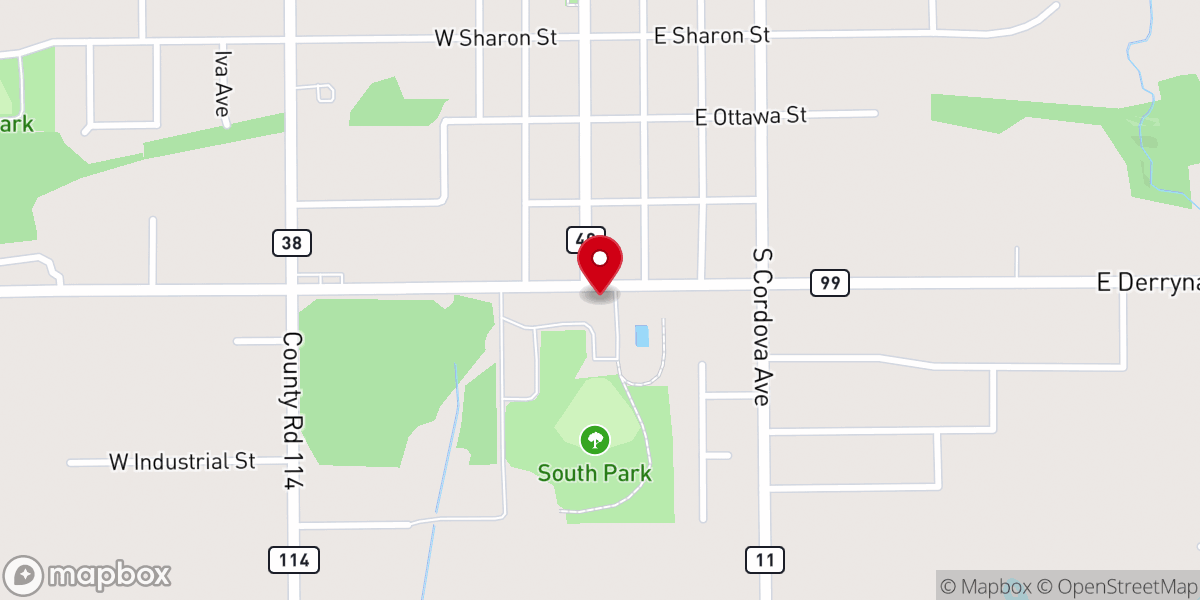 Map showing location of Home Plate