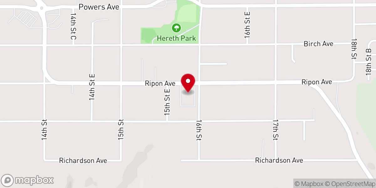 Map showing location of The Church of Jesus Christ of Latter-day Saints