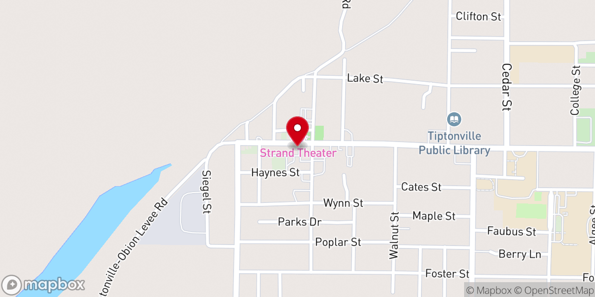 Map showing location of Regions Bank