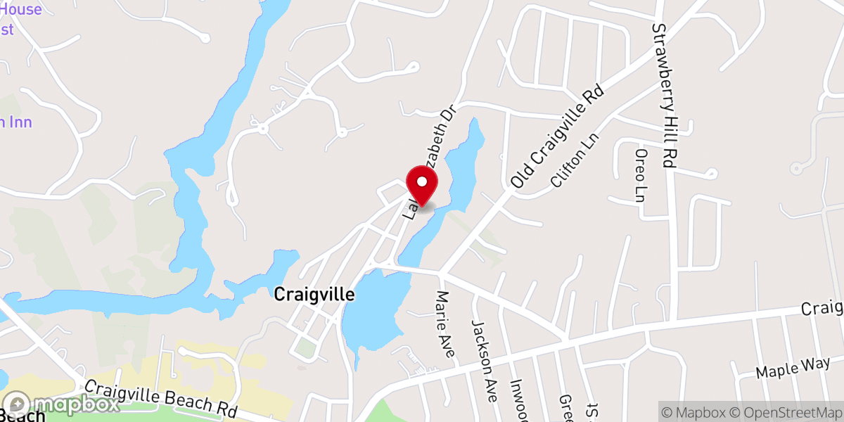 Map showing location of Echo of Cape Cod