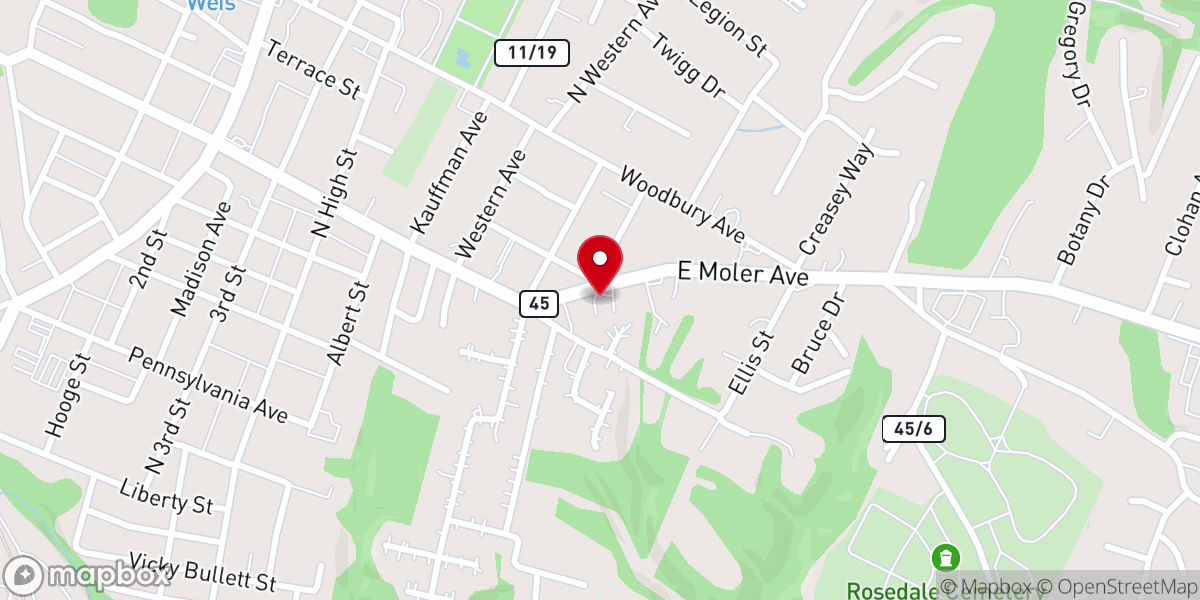 Map showing location of Restoration Life Ministries