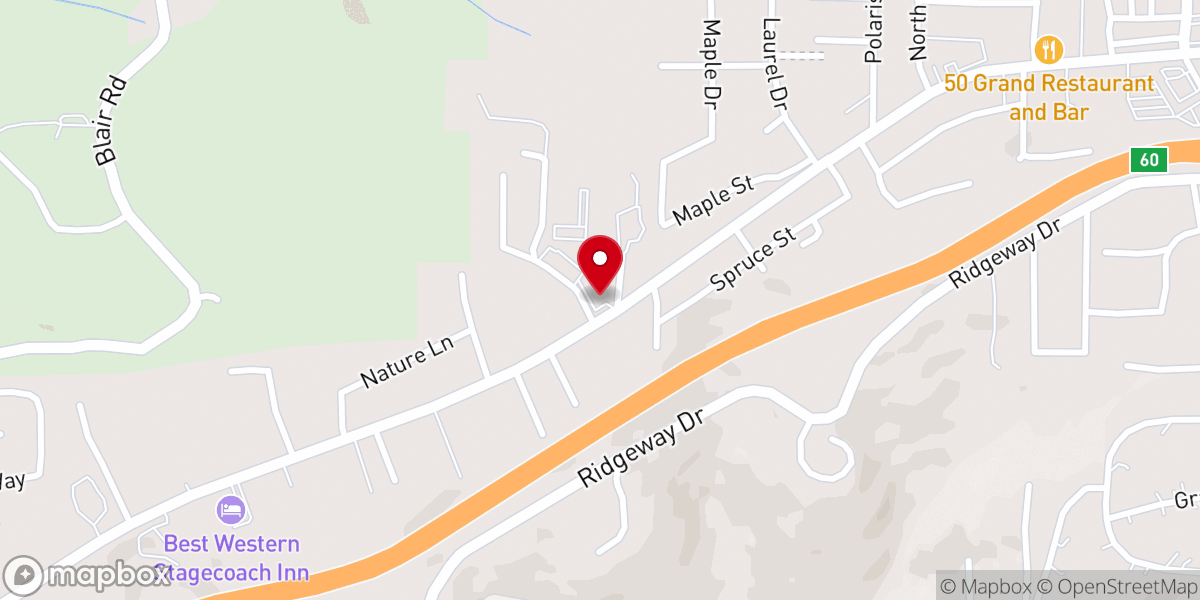 Map showing location of Southfork 1848 | Eatery & Bakeshop