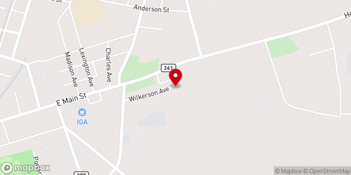Map showing location of Miracle Healing & Deliverance Apostolic Faith Church Inc