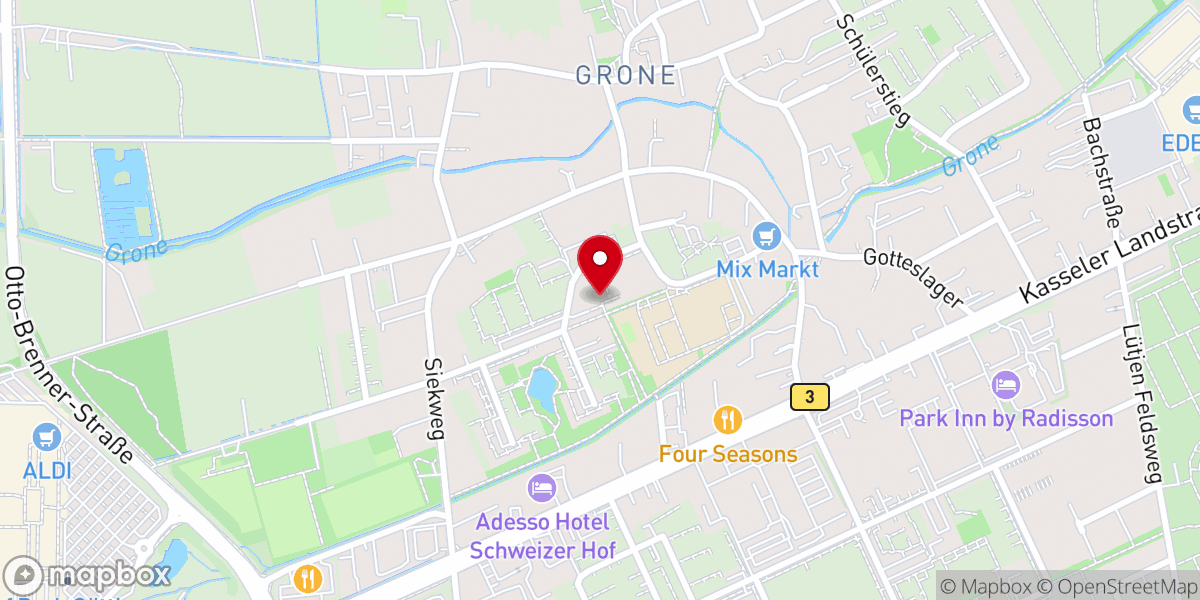 Map showing location of Katholische Kirche St. Heinrich und Kunigunde