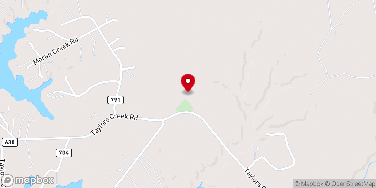 Map showing location of Wesley Evangelical Presbyterian Church