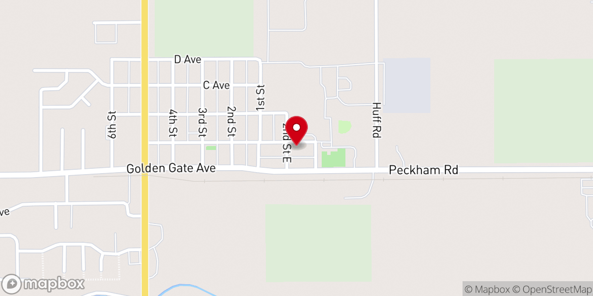 Map showing location of Wilder Church Of God