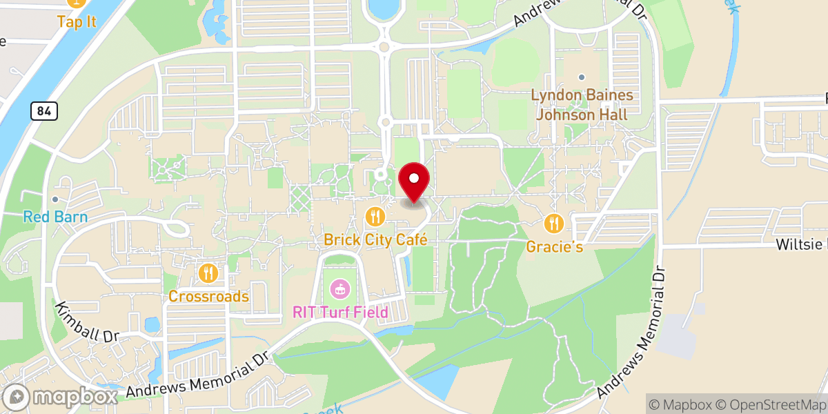 Map showing location of Allen Chapel