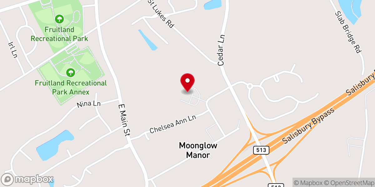 Map showing location of Impact Church-Fruitland