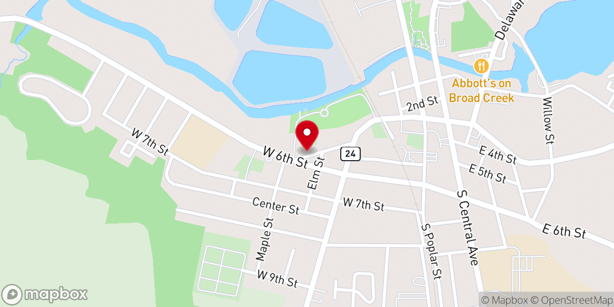 Map showing location of Mt Pisgah Ame Church