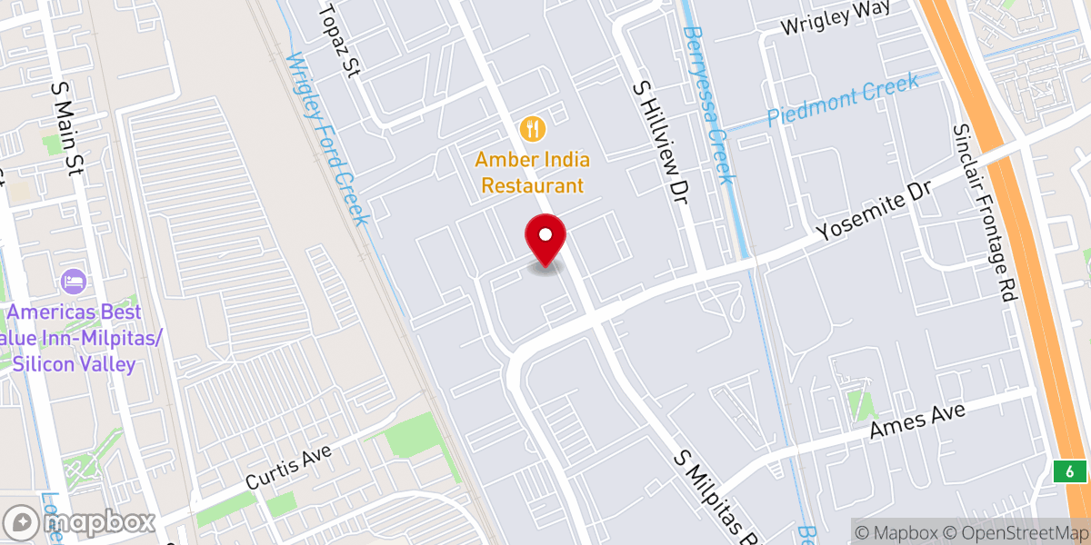 Map showing location of Ismaili Cultural Center
