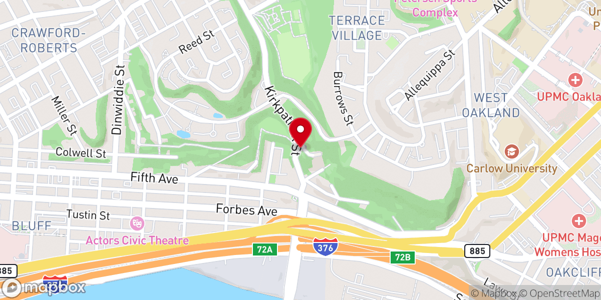 Map showing location of Lily Baptist Church