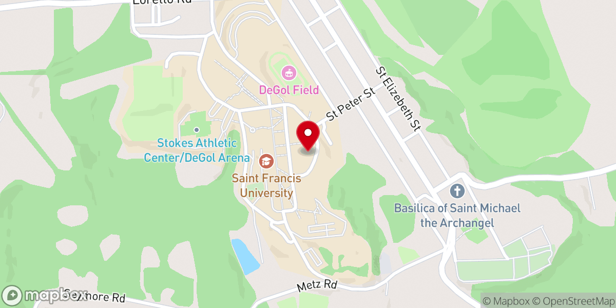Map showing location of St. Carlos Acutis Adoration Chapel