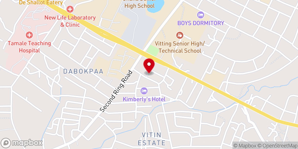 Map showing location of JESUS IS THE ANSWER CHURCH