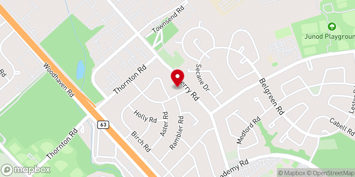 Map showing location of Third Reformed Presbyterian Church