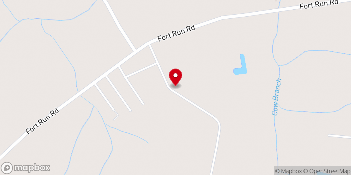 Map showing location of Davis Grove Baptist Church, Inc.