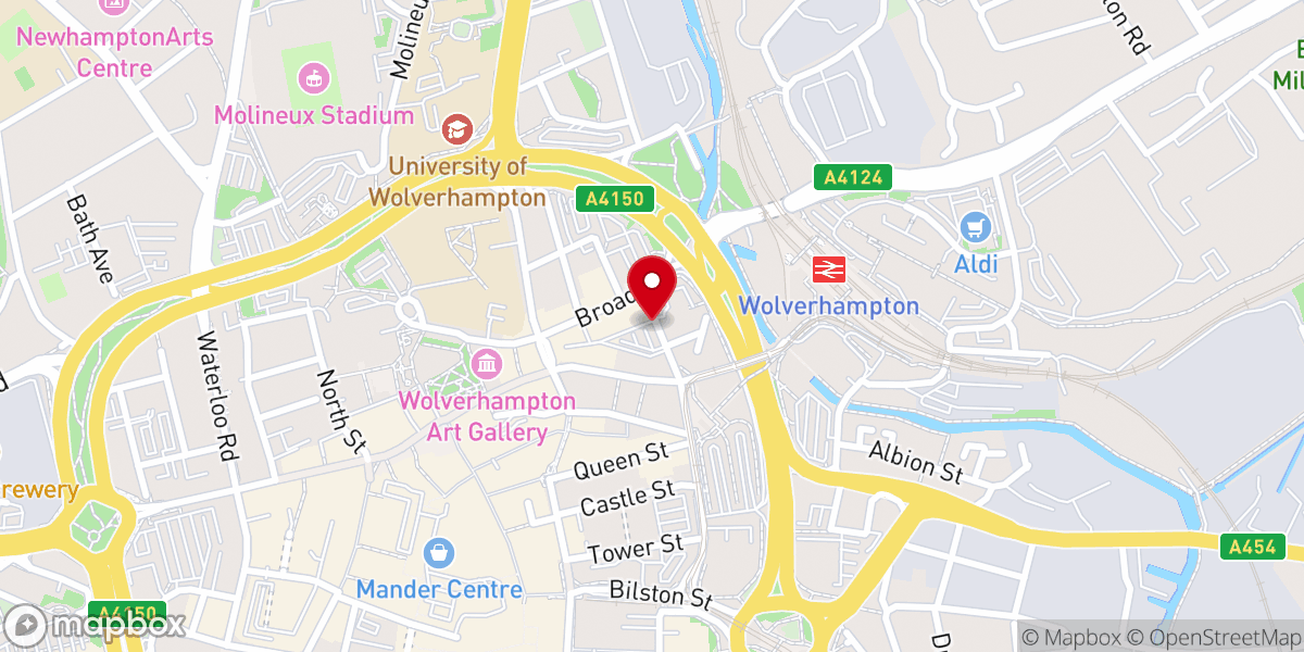 Map showing location of St Silas, Church of England (Continuing)