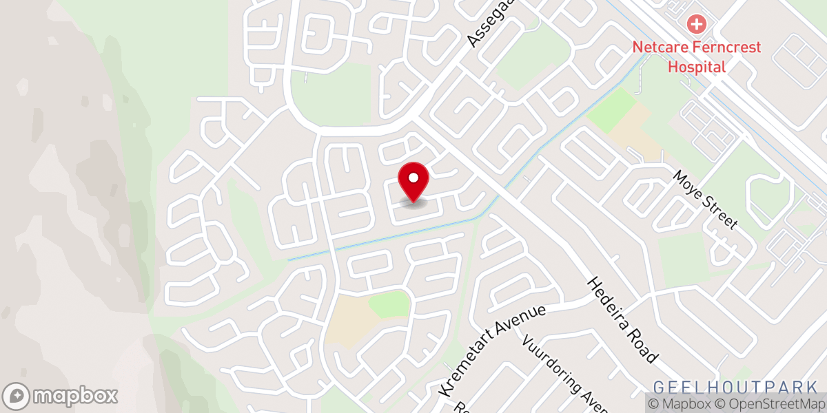 Map showing location of Methodist Church Phokeng