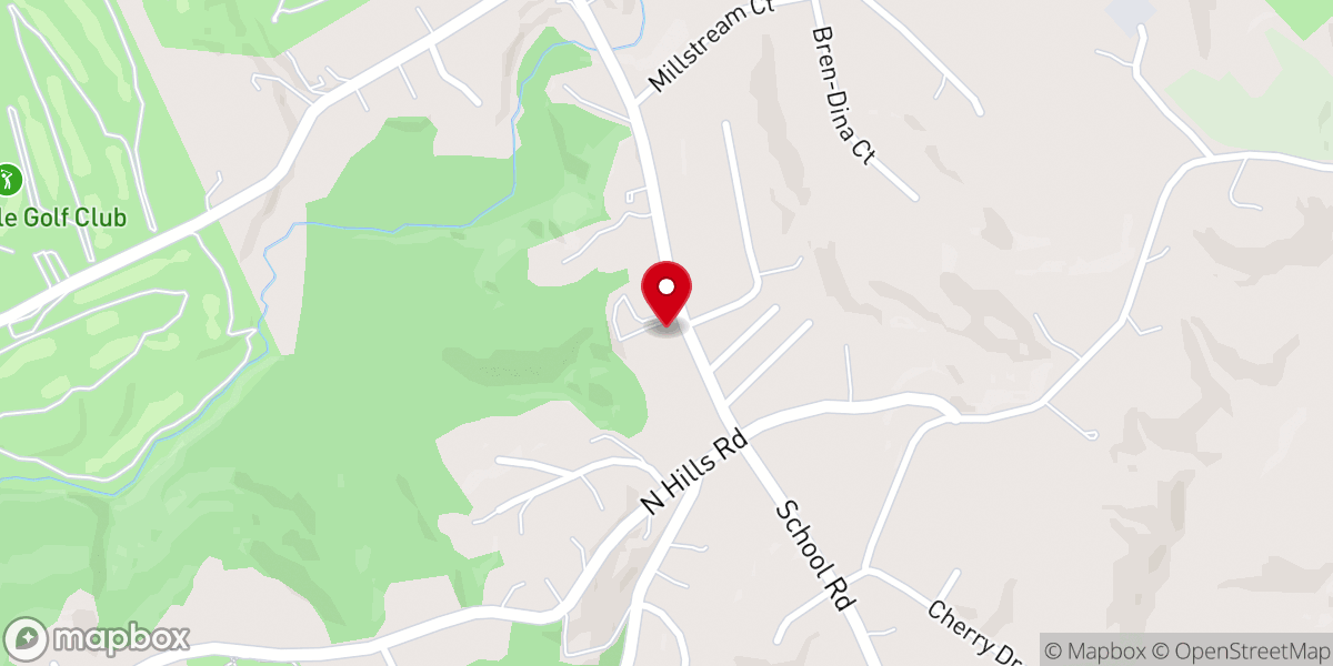 Map showing location of Murrysville Community Church, PCA