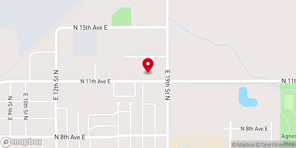 Map showing location of Newton Christian School