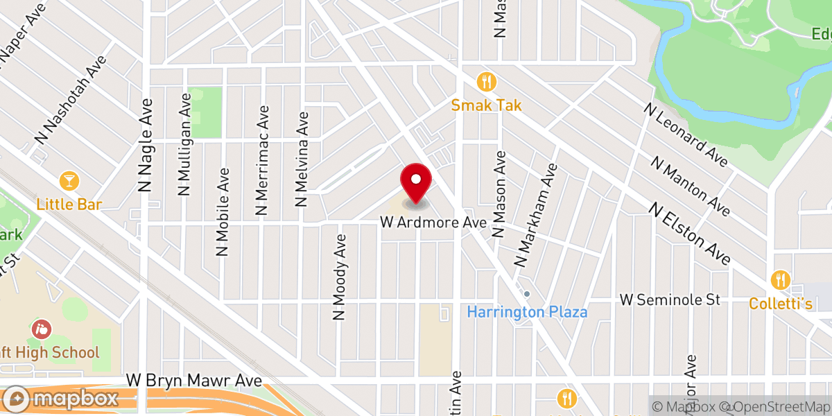 Map showing location of Saint Tarcissus Roman Catholic Church