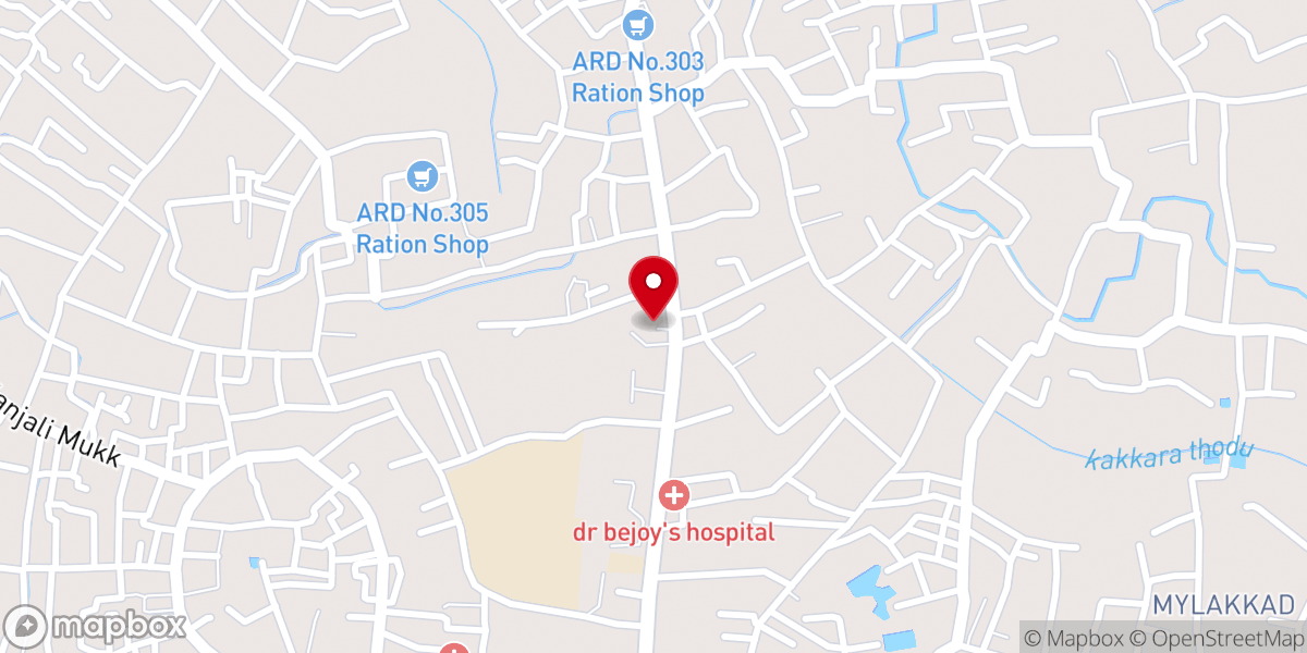Map showing location of St. Paul’s Church