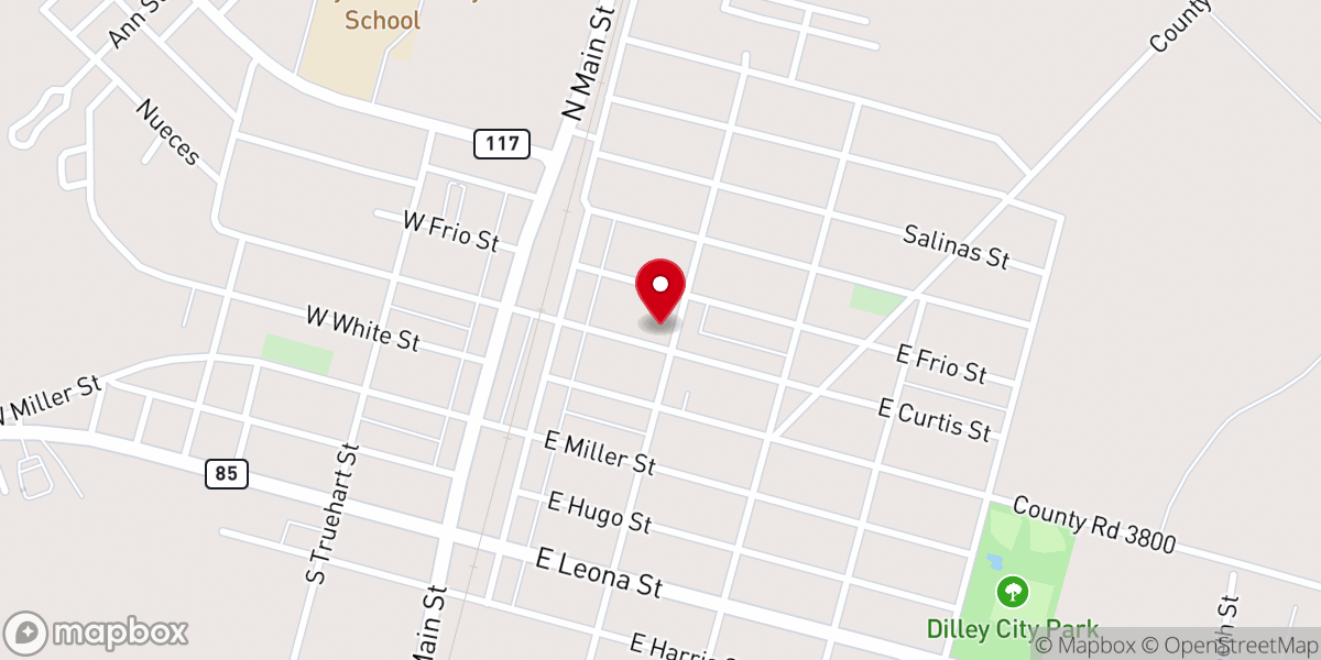 Map showing location of Bethana Methodist Church