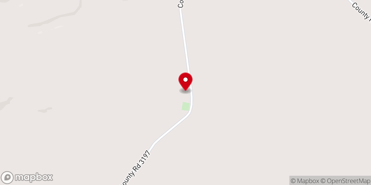 Map showing location of Old Prospect Baptist Church
