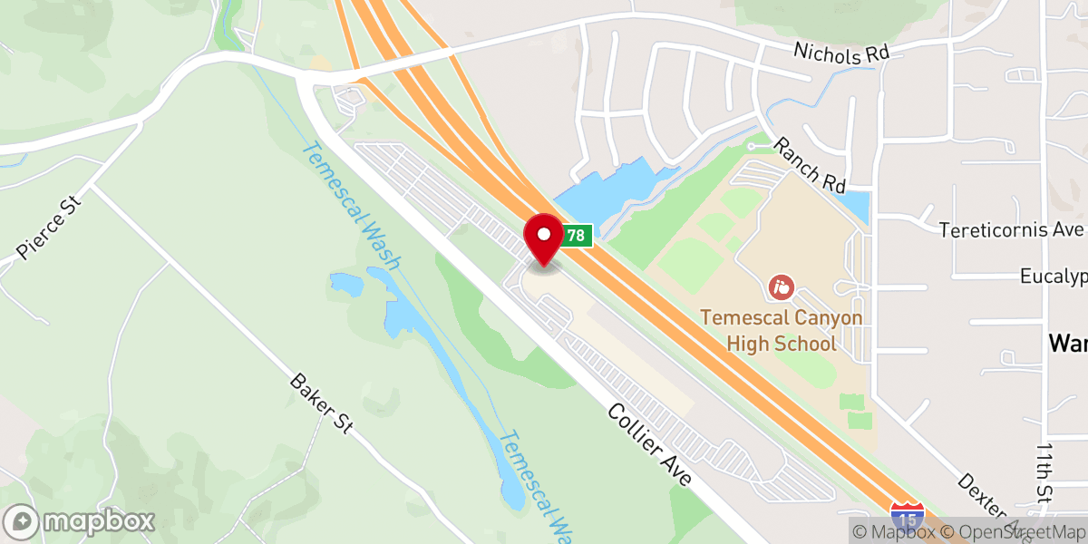 Map showing location of Christ Embassy California Church (Loveworld USA)