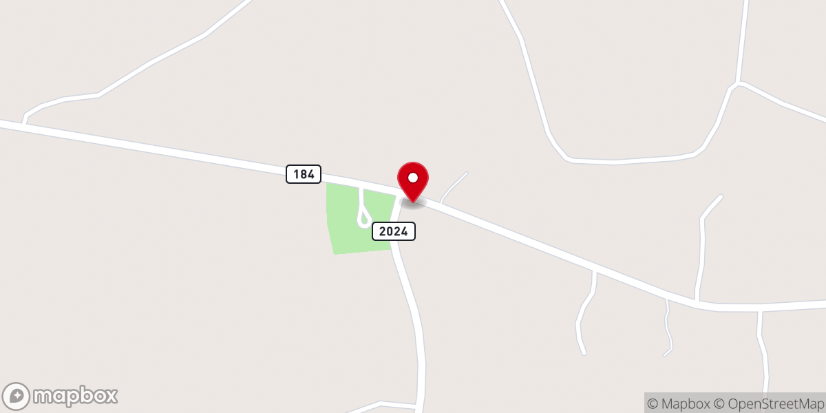 Map showing location of Pine Park United Pentecostal