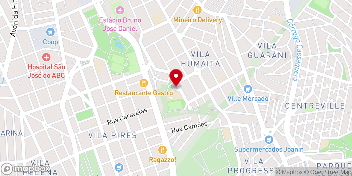 Map showing location of Paróquia Nossa Senhora das Graças