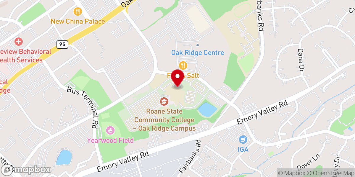 Map showing location of Freedom Hope Church