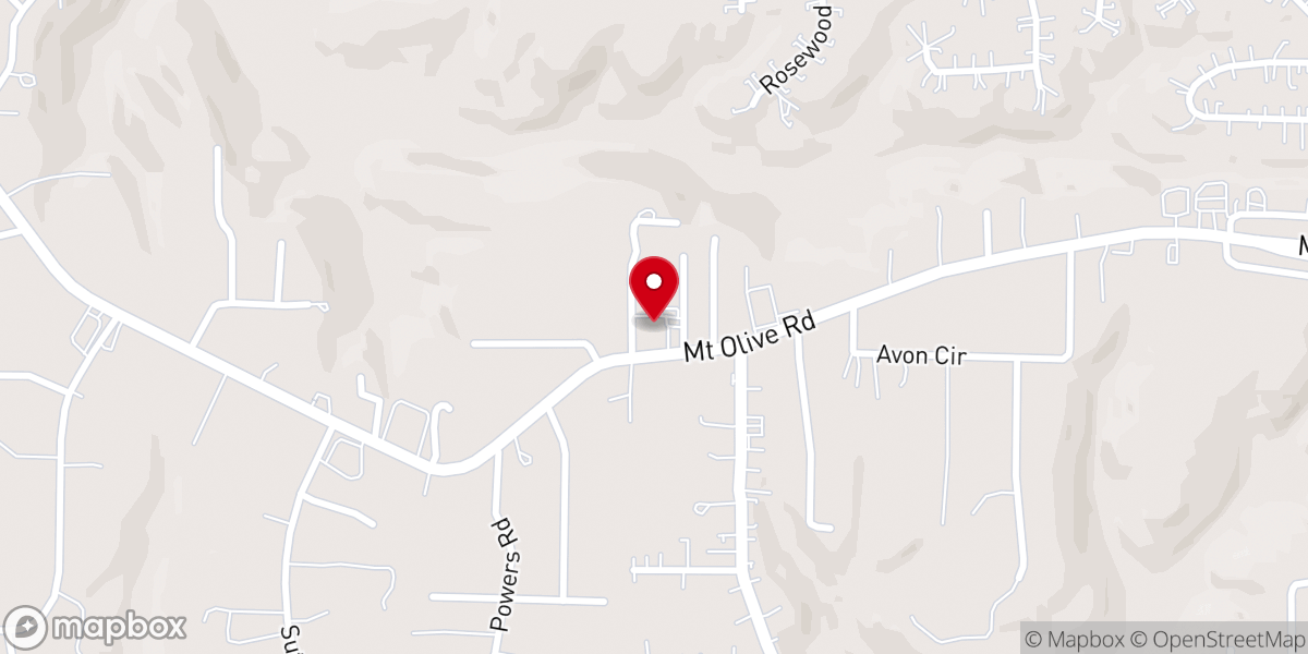 Map showing location of Journey Church Assemblies of God