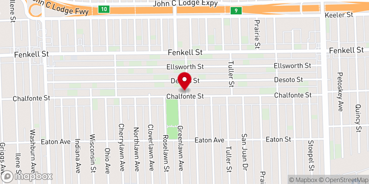 Map showing location of House of Israel Church