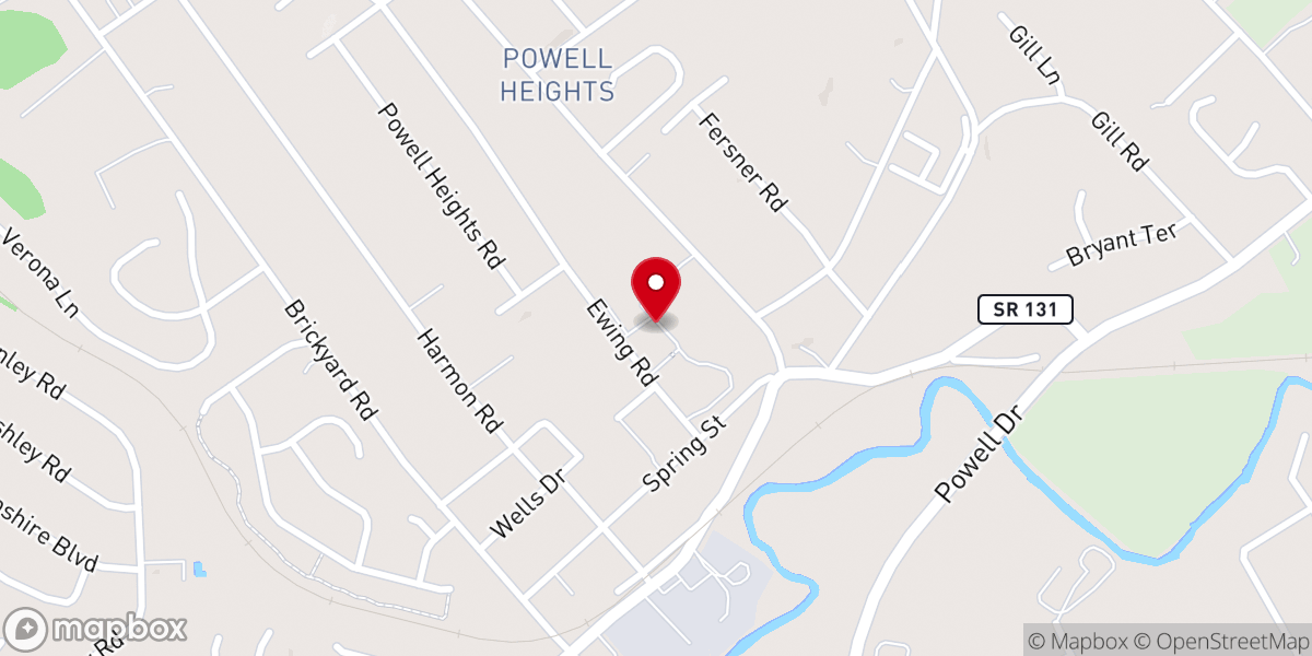 Map showing location of First Baptist Academy