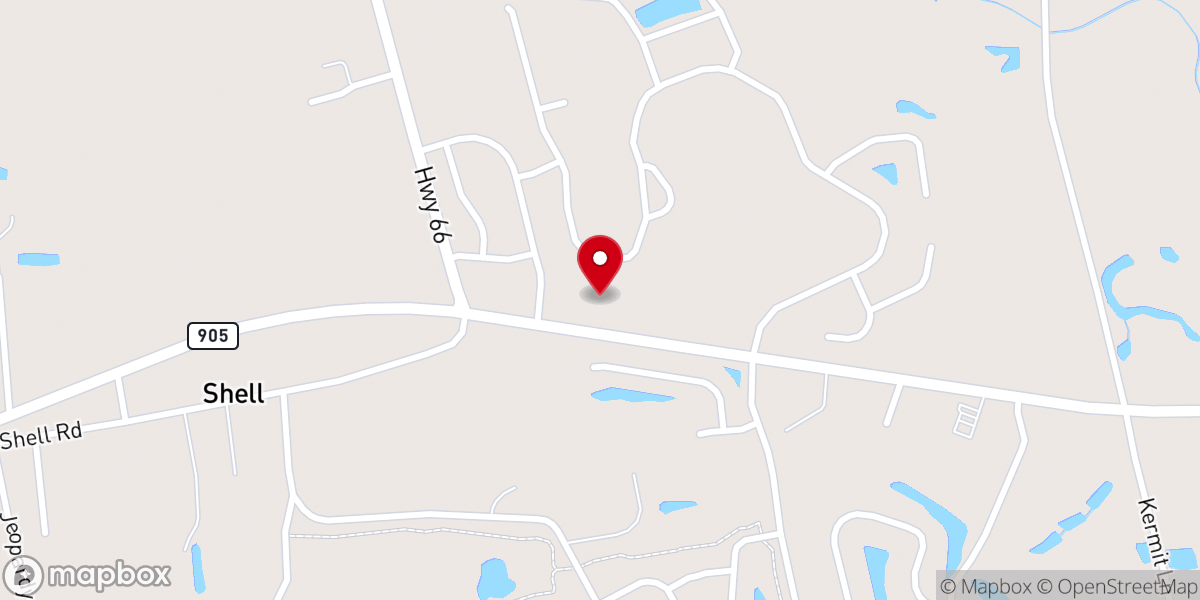 Map showing location of Bethlehem Baptist Church