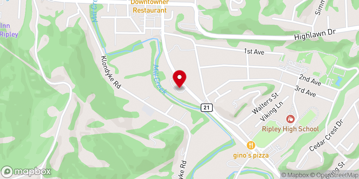 Map showing location of Leonard Truck Outfitters