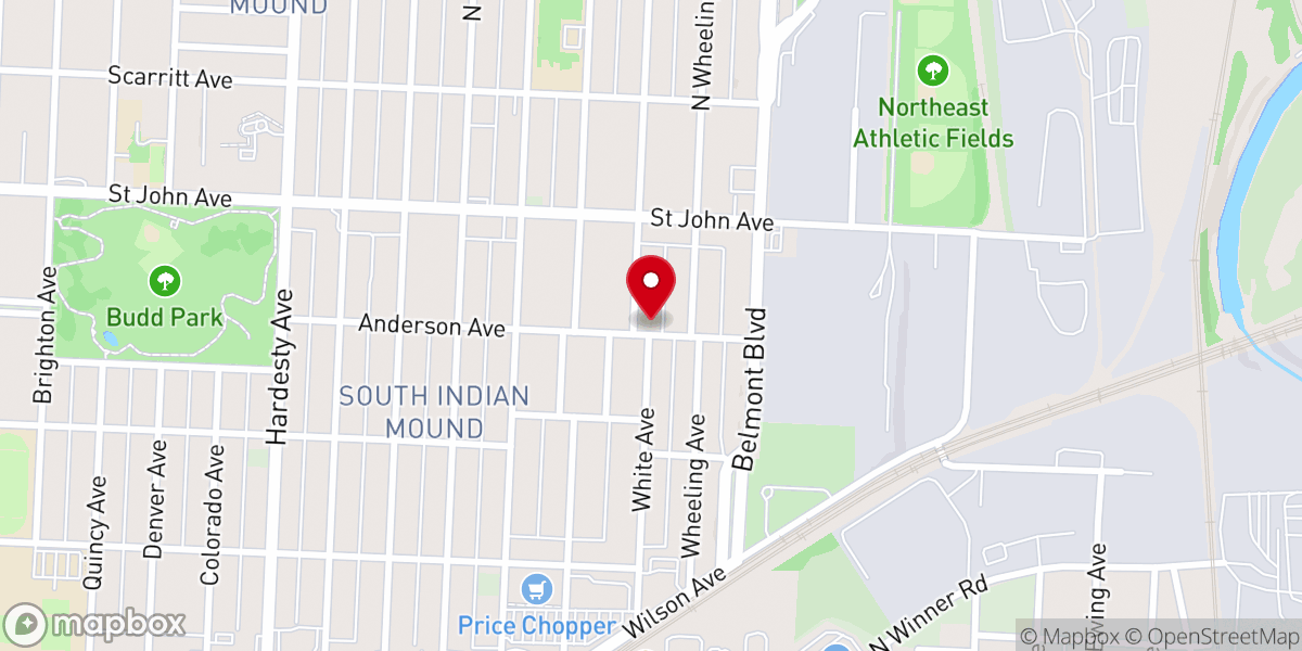 Map showing location of Revival of Hope Ministries