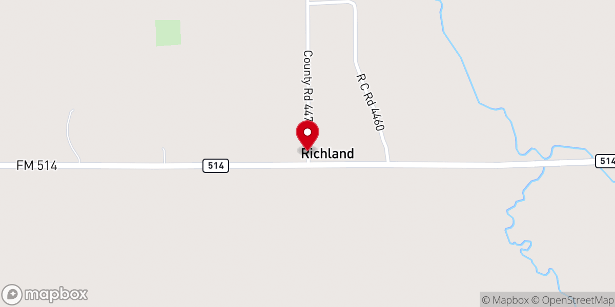 Map showing location of Church of the Living God