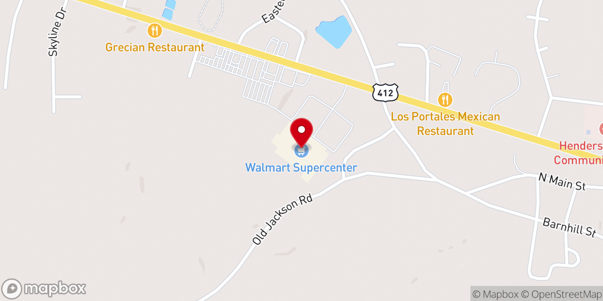 Map showing location of SmartStyle - Lexington, TN