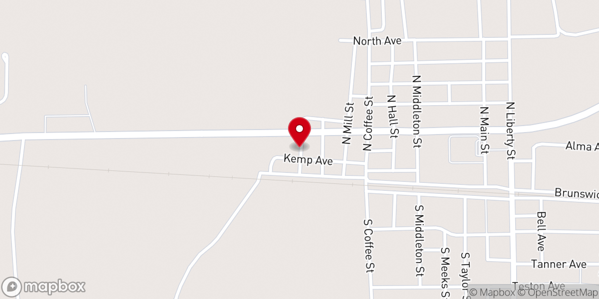 Map showing location of Absolute Truth Ministries