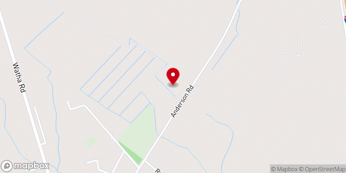 Map showing location of Mt Hebron Apostolic Temple