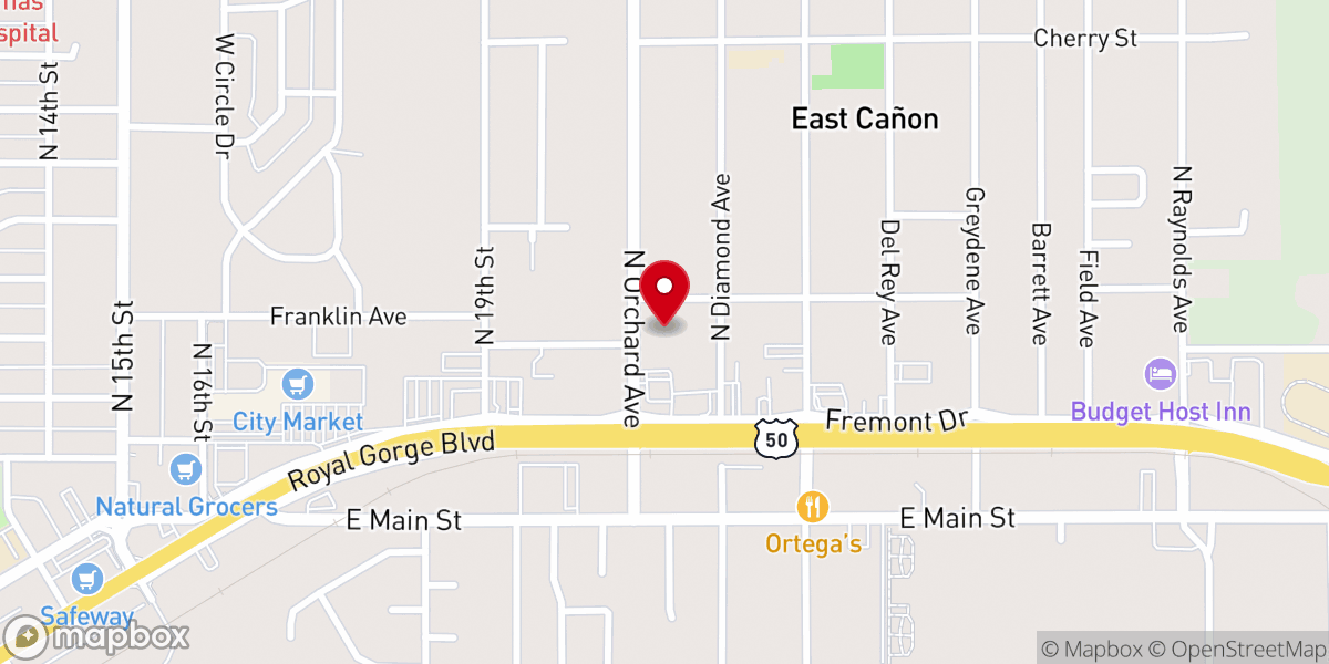 Map showing location of Bridge To Life Assembly of God