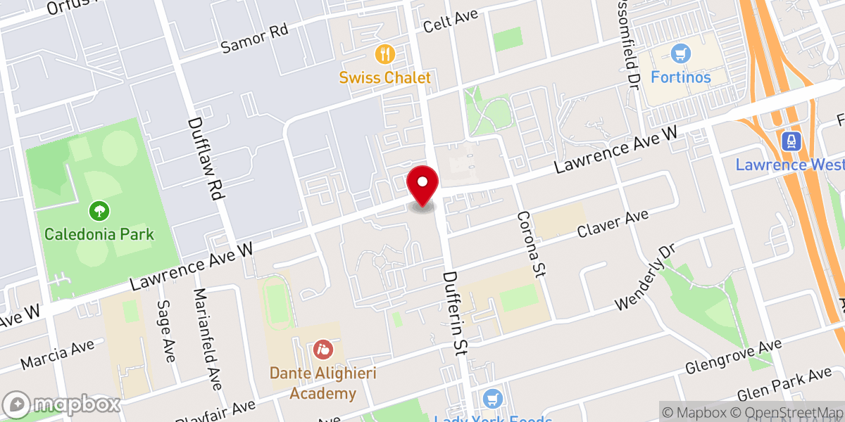 Map showing location of St. Charles Borromeo R.C. Church