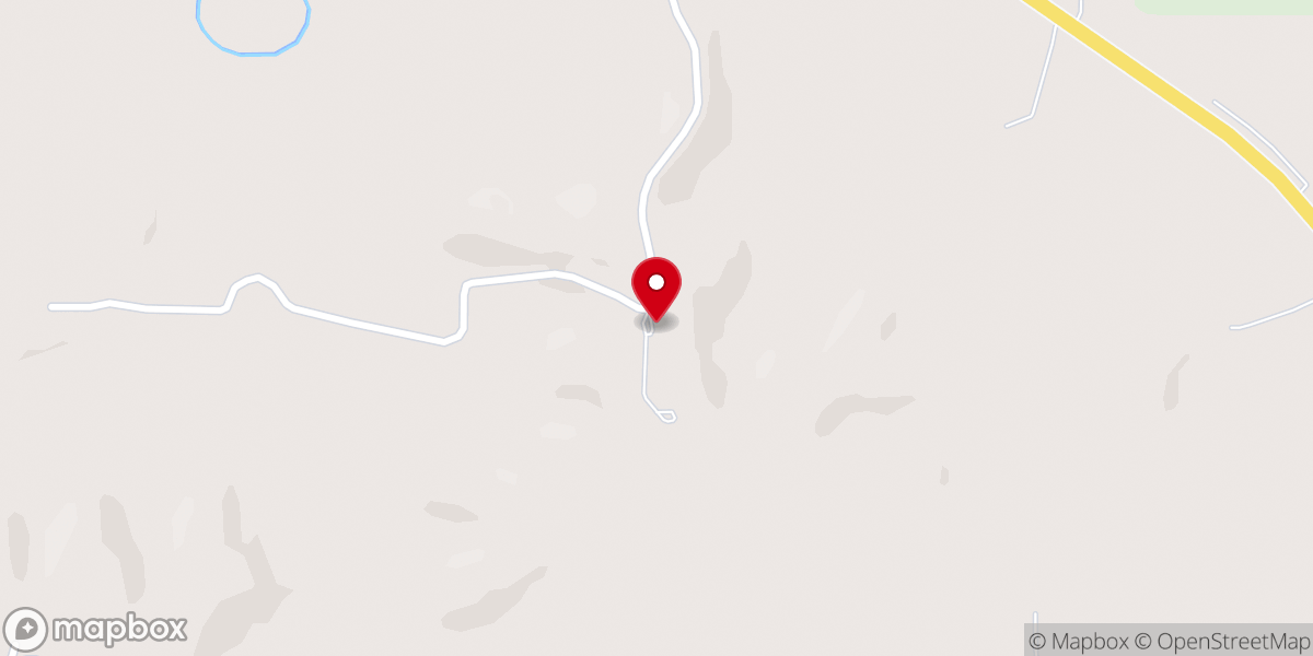 Map showing location of Todds Chapel