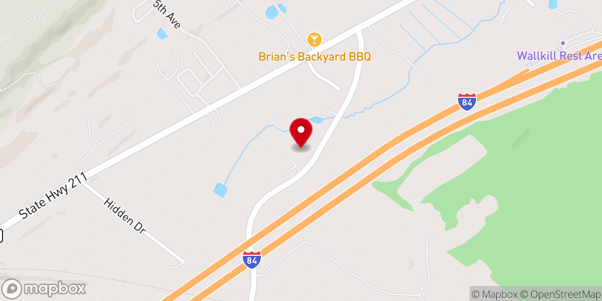 Map showing location of Agape Love Church
